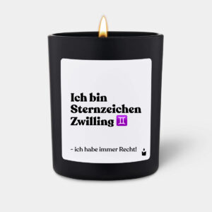 Ich bin Sternzeichen Zwilling - ich habe immer Recht!